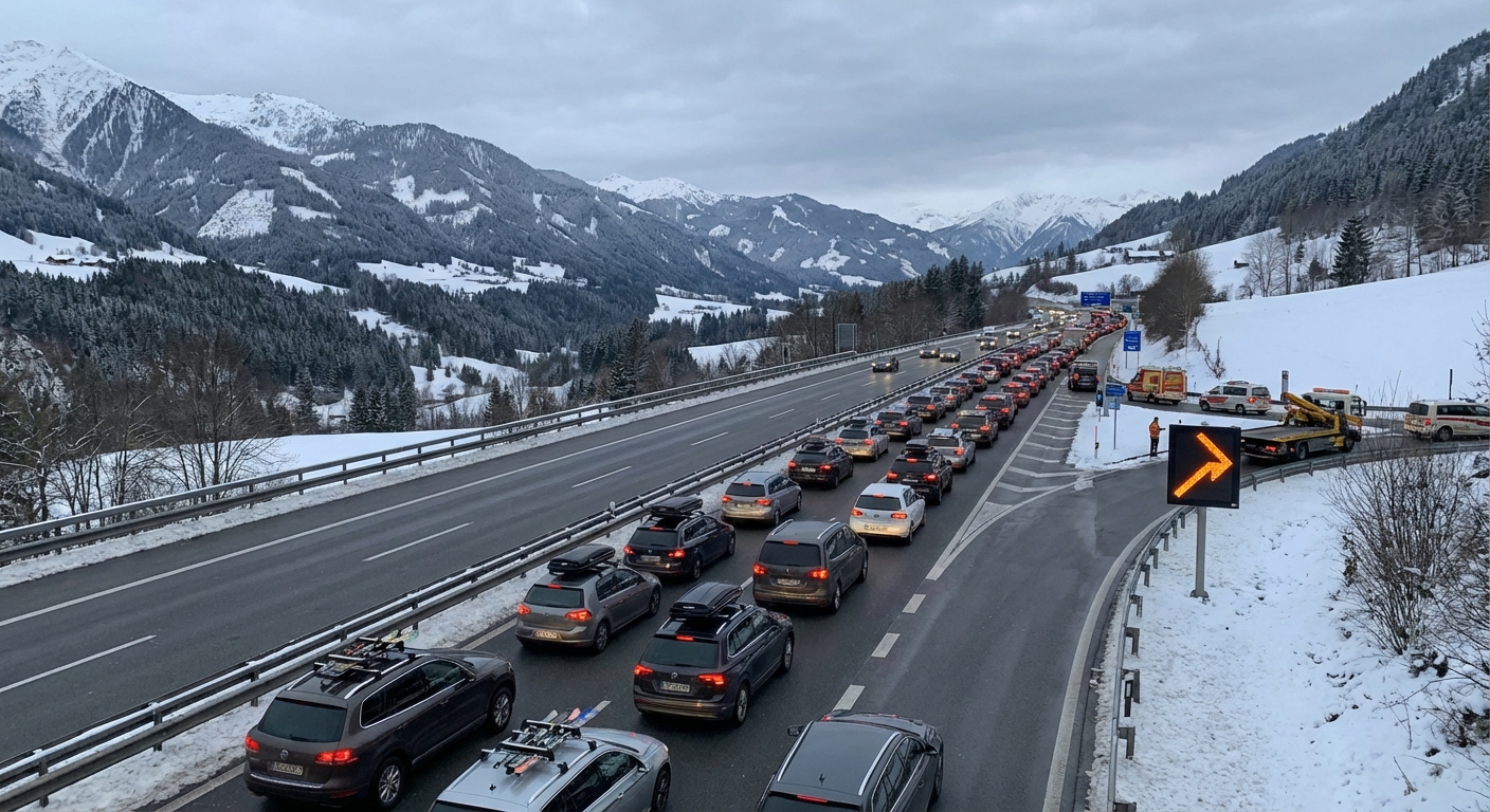 ADAC-Stauprognose 27. Feb.–1. März: Wintersport sorgt regional für Verzögerungen