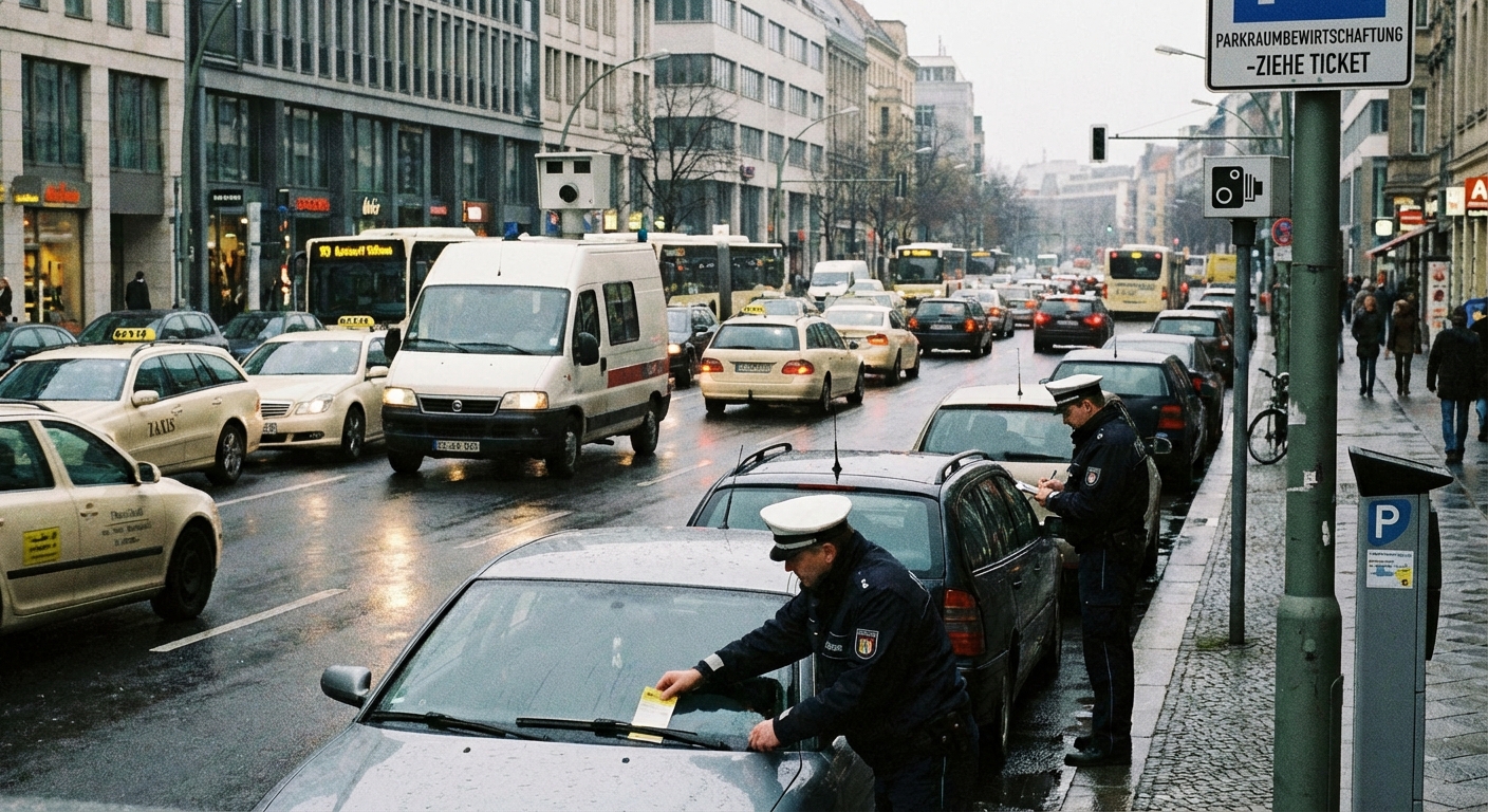 Berlin kassiert fast 120 Millionen Euro Bußgelder von Verkehrssündern
