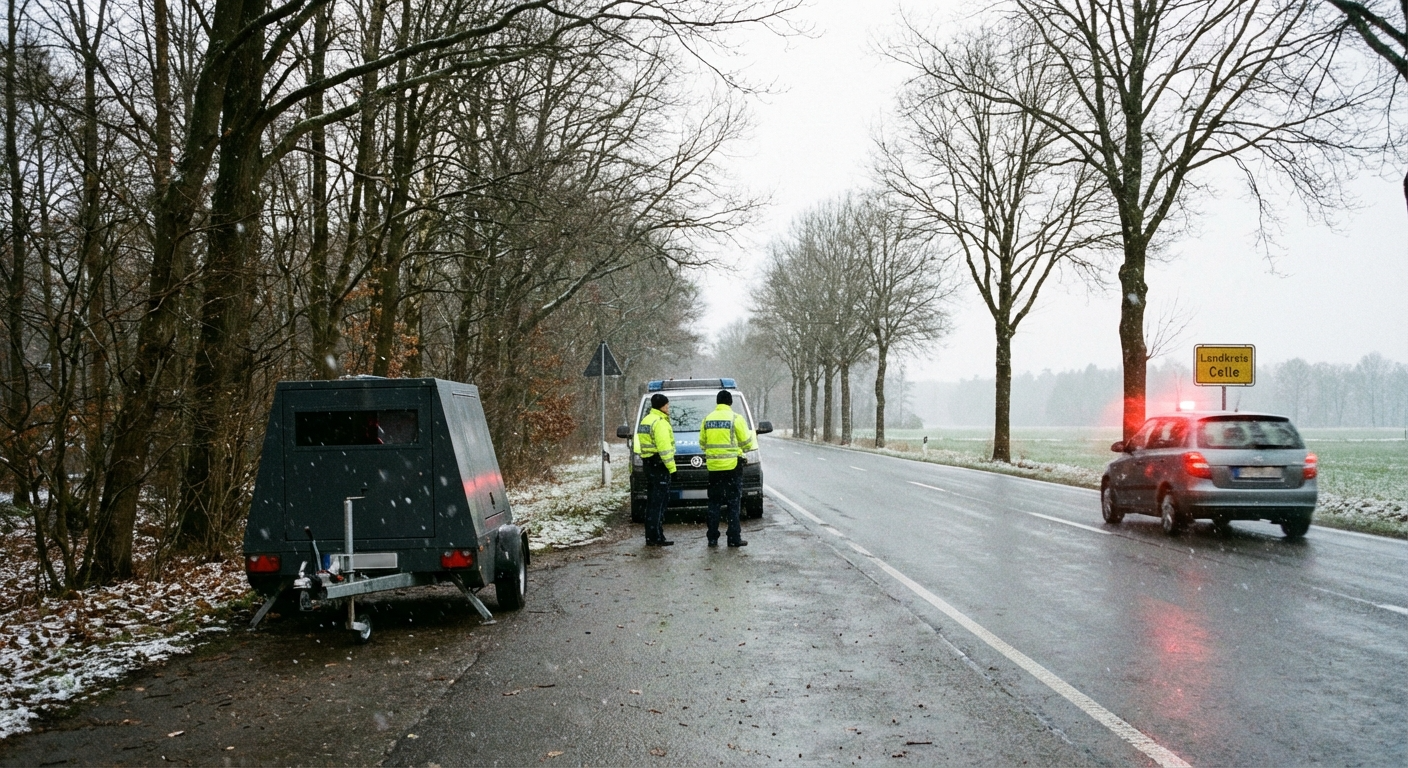 Blitzer in Celle: Bußgelder und Messstellen ab 5. Januar 2026