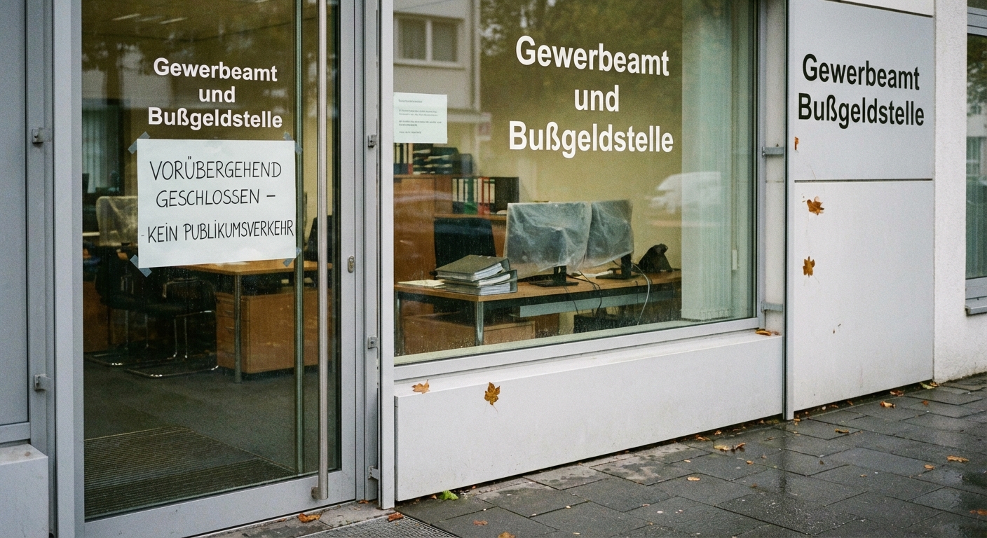 Gewerbeamt & Bußgeldstelle (ruhender Verkehr) vorübergehend nicht besetzt – Hinweise | Bingen.de