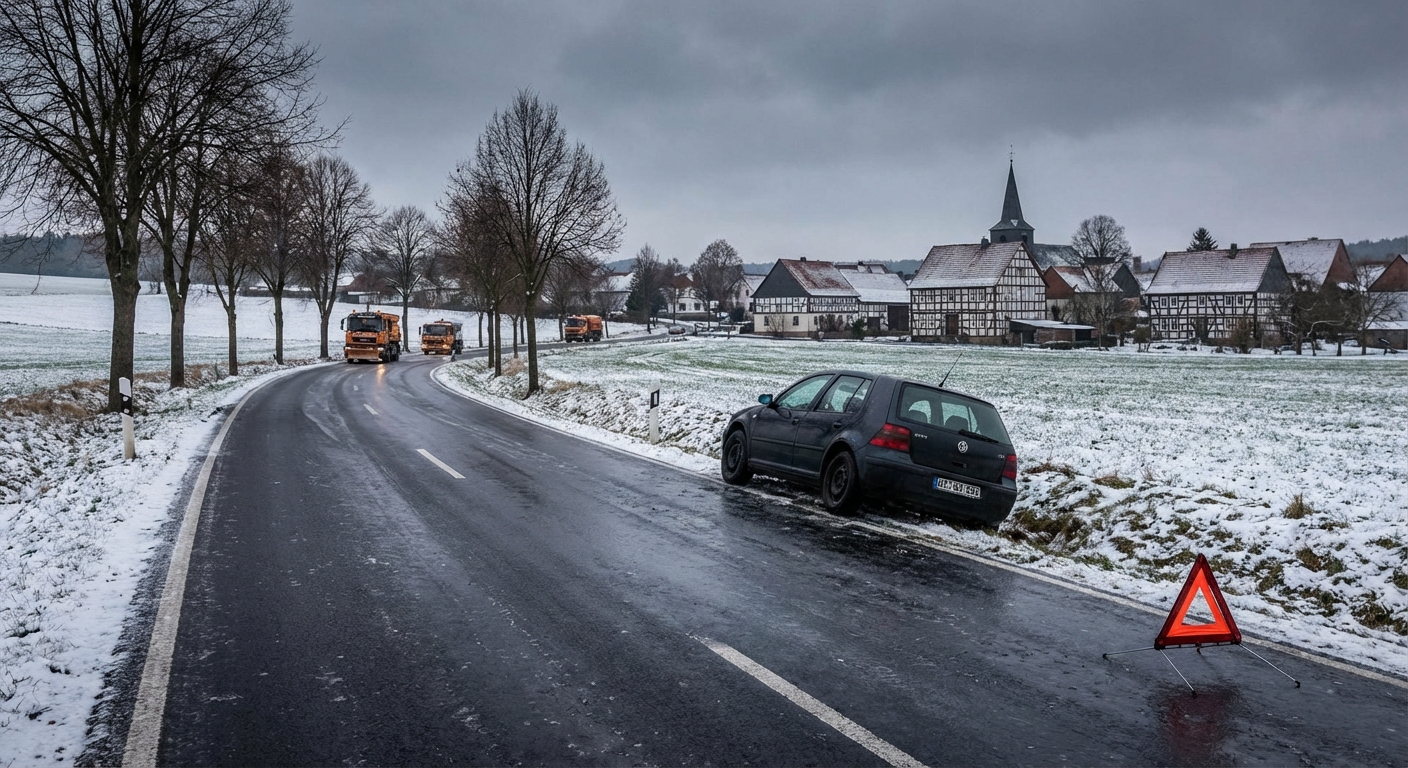 Glatteis-Gefahr in Deutschland: Aktuelle Warnungen und Risiken