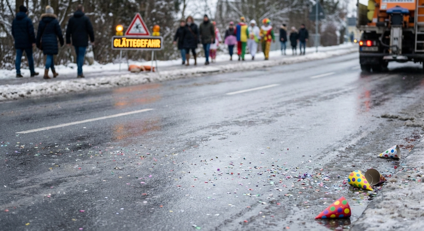 Glatteisgefahr zu Karneval: Diese Regionen müssen mit Straßenglätte rechnen | ADAC