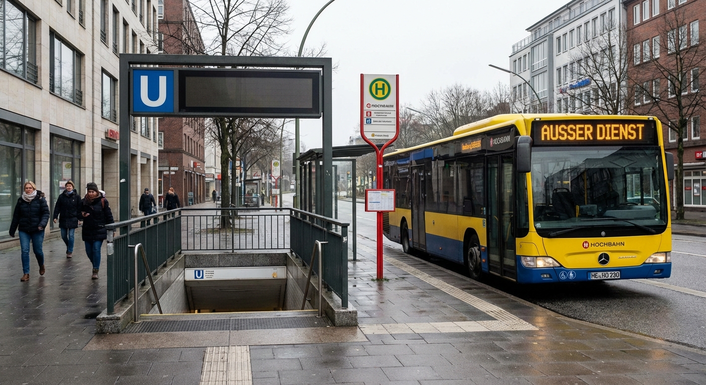 Streik im Hamburger Nahverkehr: Einschränkungen am 17.–19. Februar 2026