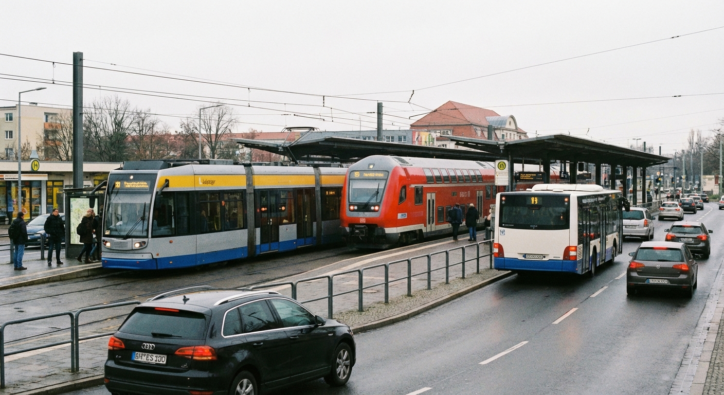 Warnstreik beendet: Nahverkehr in drei Bundesländern wieder angelaufen
